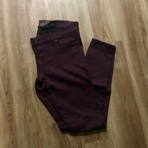 Purple Stretchy Express “Stella” Jeggings